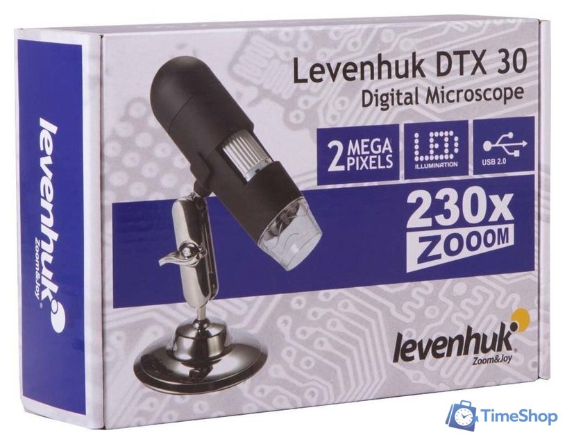 Микроскоп Levenhuk DTX 30 61020 - Изображение №11 — Интернет-магазин Time-Shop