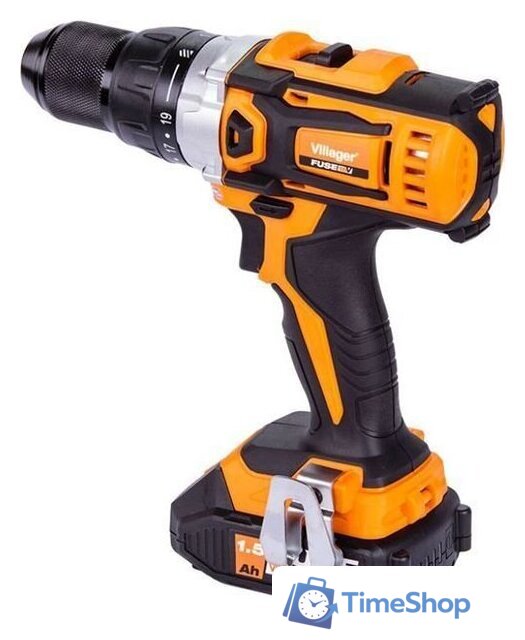 Дрель-шуруповерт Villager Fuse VLP 5220 058187 (без АКБ) - Изображение №6 — Интернет-магазин Time-Shop
