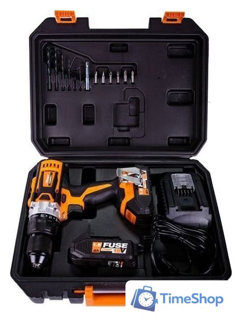 Дрель-шуруповерт Villager Fuse VLP 5220 058187 (без АКБ) - Изображение №3 — Интернет-магазин Time-Shop