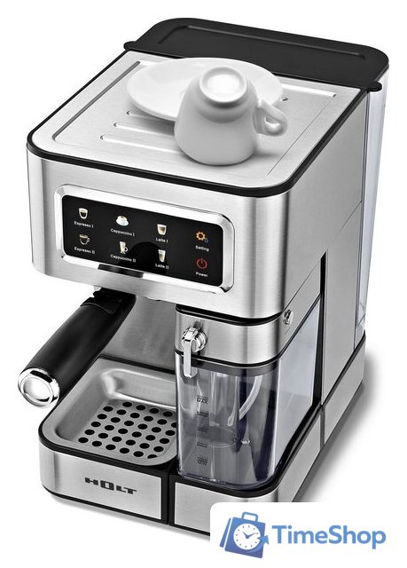 Рожковая кофеварка Holt HT-CM-011 - Изображение №4 — Интернет-магазин Time-Shop