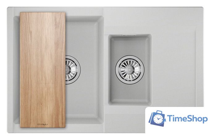 Кухонная мойка Granula ES-7808 (арктик) - Изображение №1 — Интернет-магазин Time-Shop