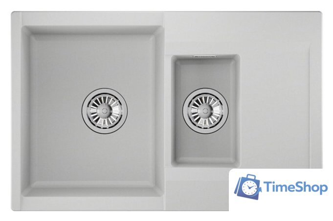 Кухонная мойка Granula ES-7808 (арктик) - Изображение №2 — Интернет-магазин Time-Shop
