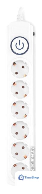 Сетевой фильтр IPPON BK-6-EU-3-16-W - Изображение №1 — Интернет-магазин Time-Shop