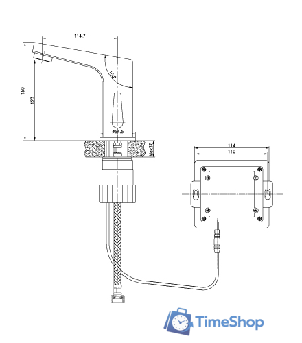 Смеситель Lemark Project [LM4655CE] - Изображение №2 — Интернет-магазин Time-Shop