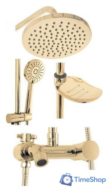 Душевая система  Rea Luis REA-P7006 (золотой) - Изображение №2 — Интернет-магазин Time-Shop