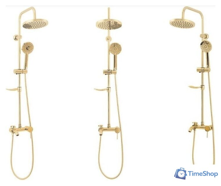Душевая система  Rea Luis REA-P7006 (золотой) - Изображение №3 — Интернет-магазин Time-Shop