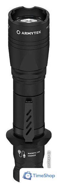 Фонарь Armytek Dobermann Pro Magnet USB (белый) - Изображение №1 — Интернет-магазин Time-Shop