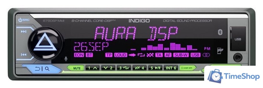 USB-магнитола Aura Indigo-879DSP MKII - Изображение №1 — Интернет-магазин Time-Shop