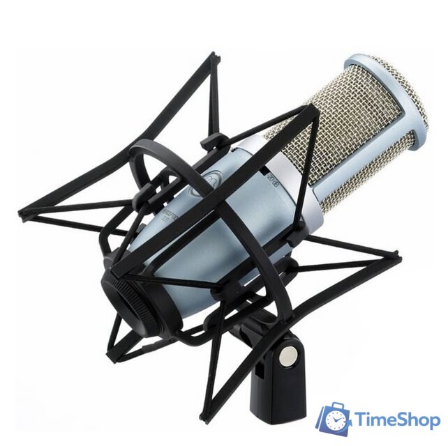 Проводной микрофон AKG P220 (серебристый) - Изображение №5 — Интернет-магазин Time-Shop