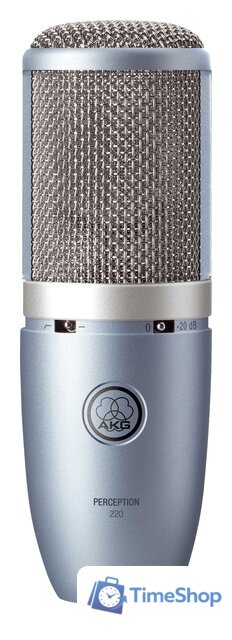 Проводной микрофон AKG P220 (серебристый) - Изображение №1 — Интернет-магазин Time-Shop