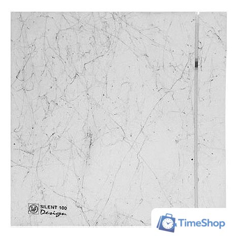 Осевой вентилятор Soler&Palau Silent-100 CZ Marble White Design - 4C [5210612000] - Изображение №1 — Интернет-магазин Time-Shop