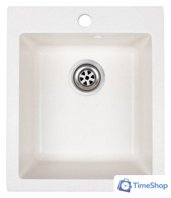 Кухонная мойка Granrus GR-460 (белый) - Изображение №1 — Интернет-магазин Time-Shop