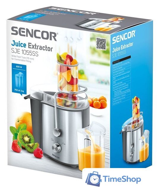 Соковыжималка Sencor SJE 1055SS - Изображение №5 — Интернет-магазин Time-Shop