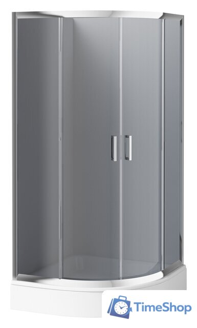 Душевой уголок Deante Funkia 90x90 KYP 451K (хром/графитовое) - Изображение №1 — Интернет-магазин Time-Shop