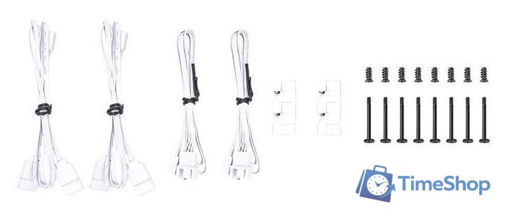 Комплект вентиляторов для корпуса Thermaltake CT140 ARGB White 2-Fan Pack CL-F154-PL14SW-A - Изображение №7 — Интернет-магазин Time-Shop