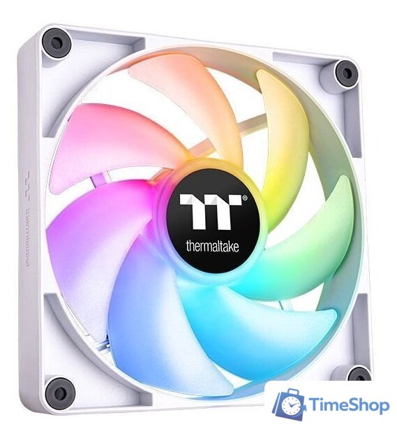 Комплект вентиляторов для корпуса Thermaltake CT140 ARGB White 2-Fan Pack CL-F154-PL14SW-A - Изображение №1 — Интернет-магазин Time-Shop