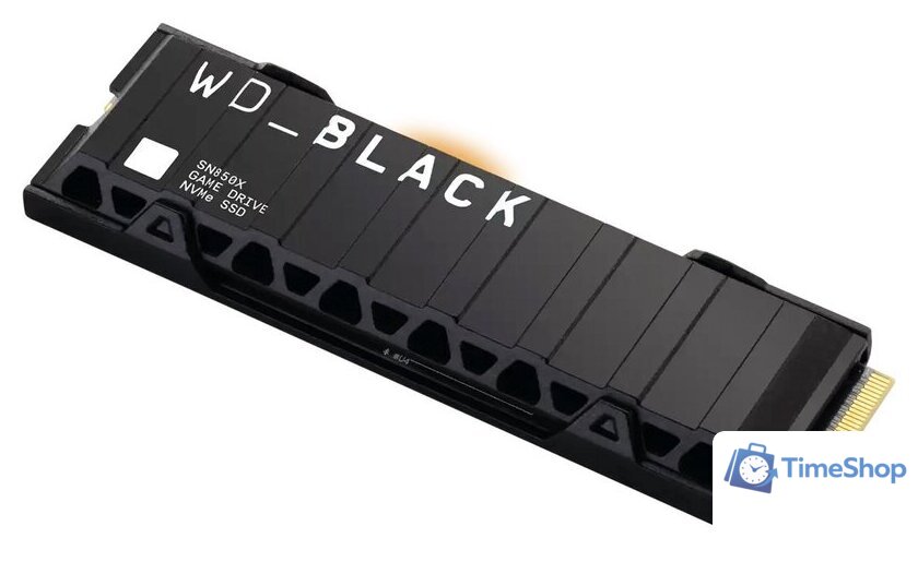 SSD WD Black SN850X NVMe Heatsink 4TB WDS400T2XHE - Изображение №2 — Интернет-магазин Time-Shop