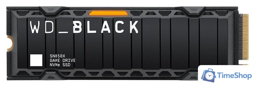 SSD WD Black SN850X NVMe Heatsink 4TB WDS400T2XHE - Изображение №1 — Интернет-магазин Time-Shop