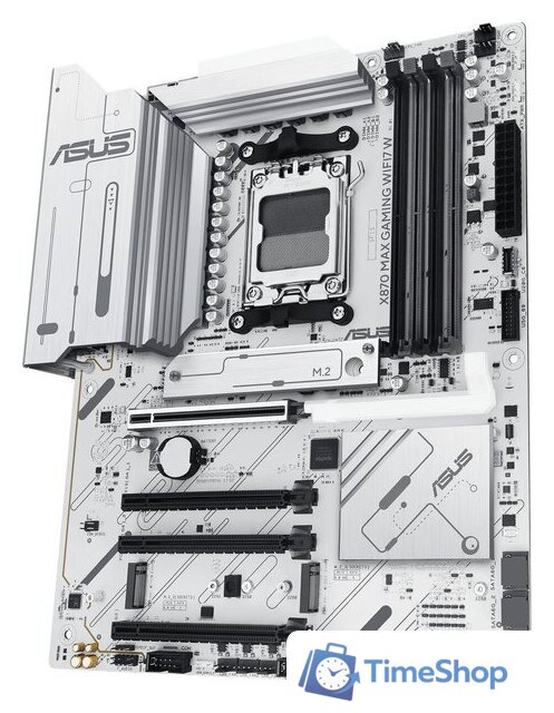 Материнская плата ASUS X870 MAX Gaming WiFi7 W - Изображение №4 — Интернет-магазин Time-Shop