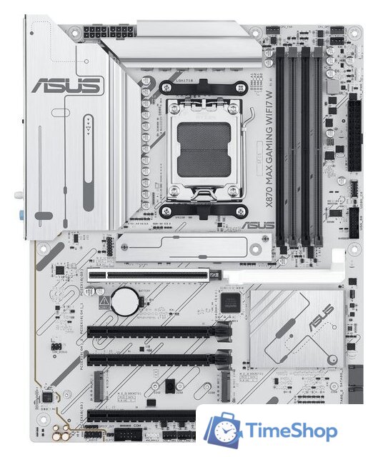 Материнская плата ASUS X870 MAX Gaming WiFi7 W - Изображение №1 — Интернет-магазин Time-Shop
