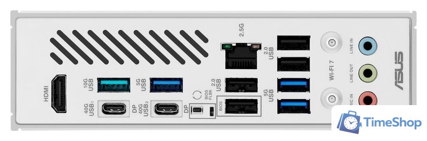 Материнская плата ASUS X870 MAX Gaming WiFi7 W - Изображение №7 — Интернет-магазин Time-Shop
