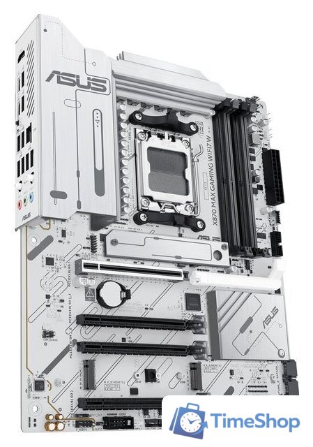 Материнская плата ASUS X870 MAX Gaming WiFi7 W - Изображение №3 — Интернет-магазин Time-Shop