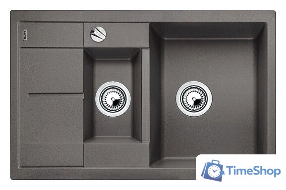 Кухонная мойка Blanco Metra 6 S Compact 518876 (темная скала) - Изображение №1 — Интернет-магазин Time-Shop