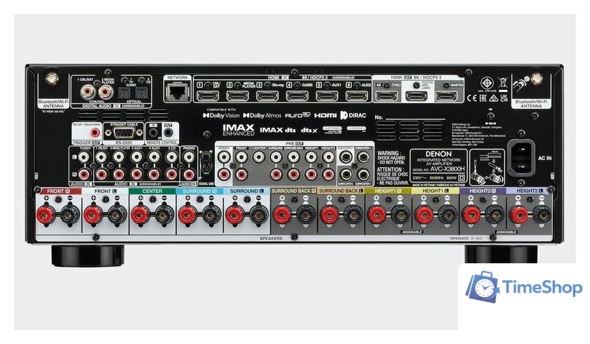 AV усилитель Denon AVC-X3800H - Изображение №4 — Интернет-магазин Time-Shop