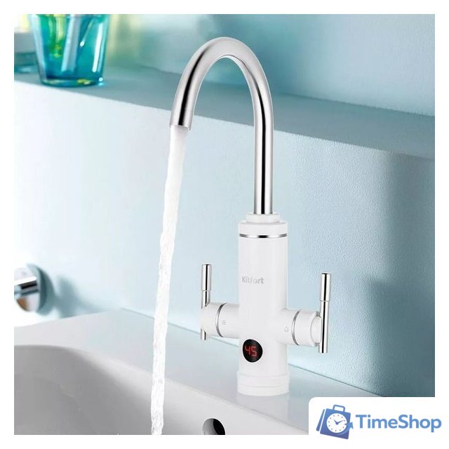 Проточный электрический водонагреватель-кран Kitfort KT-4031 - Изображение №2 — Интернет-магазин Time-Shop