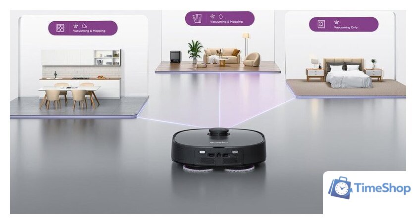 Робот-пылесос Eureka J15 Pro Ultra (черный) - Изображение №13 — Интернет-магазин Time-Shop