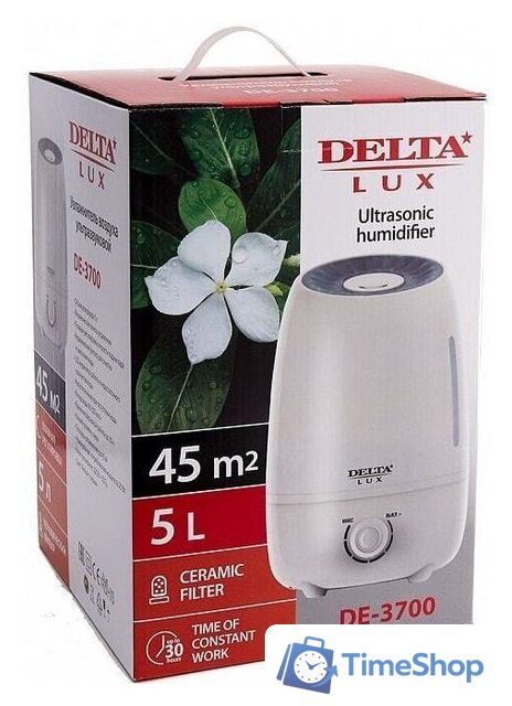 Увлажнитель воздуха Delta Lux DE-3700 - Изображение №4 — Интернет-магазин Time-Shop