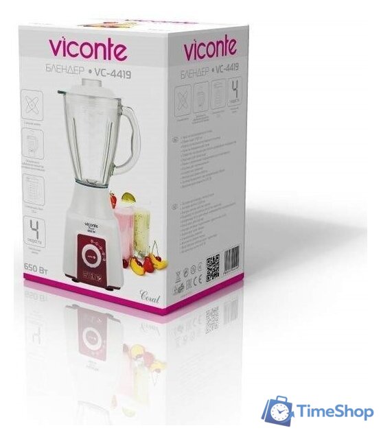 Стационарный блендер Viconte VC-4419 - Изображение №2 — Интернет-магазин Time-Shop