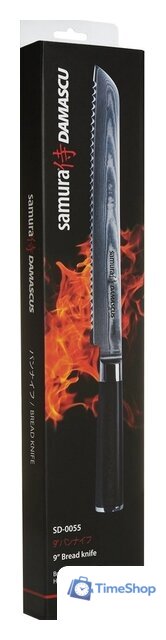 Кухонный нож Samura Damascus SD-0055 - Изображение №6 — Интернет-магазин Time-Shop