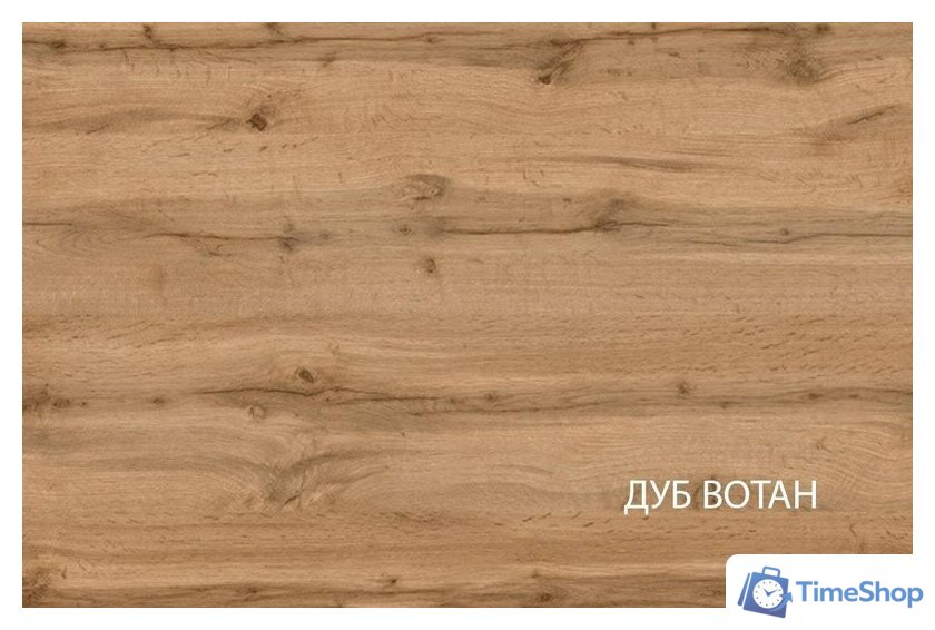 Кровать Anrex Taurus 140 с ПМ 140x200 (дуб вотан/белый) - Изображение №3 — Интернет-магазин Time-Shop