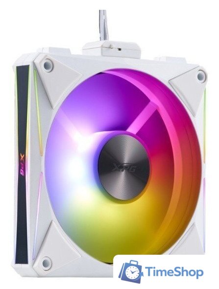 Комплект вентиляторов для корпуса с контроллером ADATA XPG Hurricane MAG 120 ARGB PWM (белый) - Изображение №2 — Интернет-магазин Time-Shop