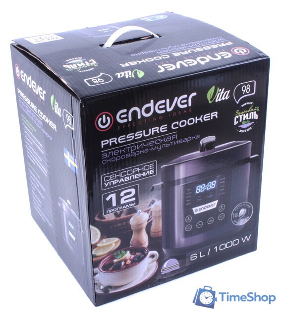 Мультиварка-скороварка Endever Vita-98 - Изображение №2 — Интернет-магазин Time-Shop