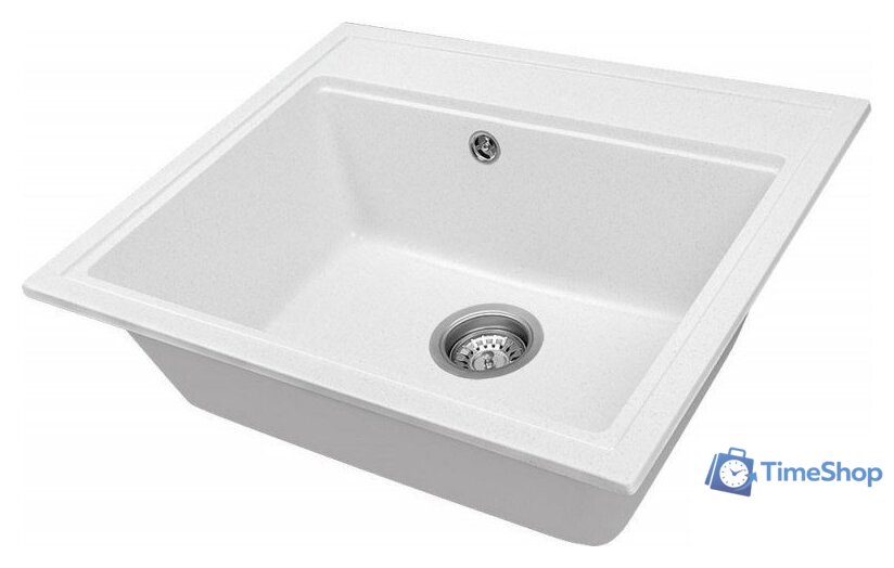 Кухонная мойка Saniteco Mare (белый) - Изображение №7 — Интернет-магазин Time-Shop