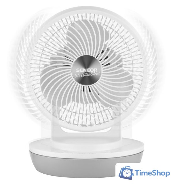 Вентилятор Sencor SFE 2340WH - Изображение №3 — Интернет-магазин Time-Shop