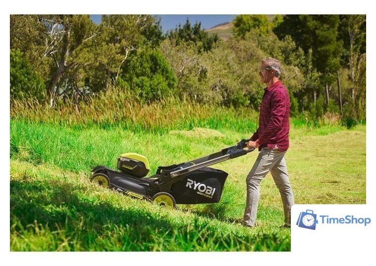 Газонокосилка Ryobi Max Power RY36LMXSP53A-160 (с 1-им АКБ 6 Ач) - Изображение №5 — Интернет-магазин Time-Shop