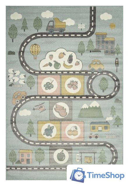 Ковер для детской Merinos Izumrud C214-STAN-MULTICOLOR (1.6х2.3) - Изображение №1 — Интернет-магазин Time-Shop