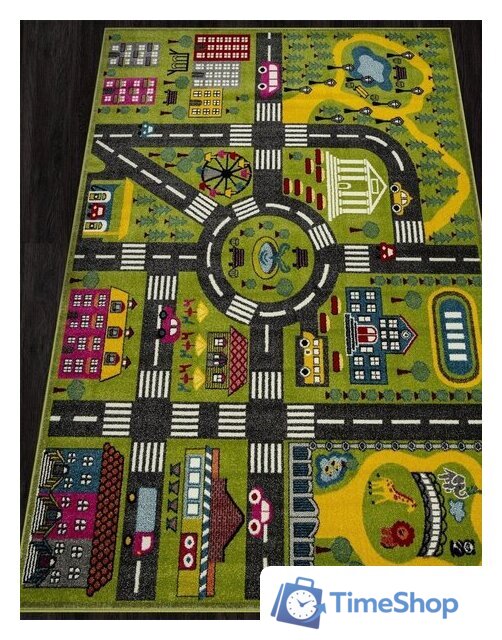 Ковер для детской Merinos Orion C070-STAN-GREEN (1.6х2.3) - Изображение №4 — Интернет-магазин Time-Shop