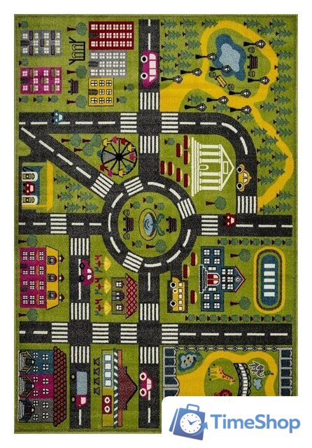 Ковер для детской Merinos Orion C070-STAN-GREEN (1.6х2.3) - Изображение №1 — Интернет-магазин Time-Shop