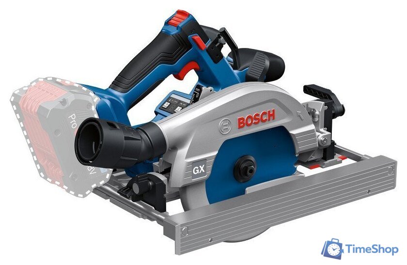 Дисковая (циркулярная) пила Bosch GKS 18V-57-2 GX Professional 06016C1000 (без АКБ) - Изображение №1 — Интернет-магазин Time-Shop