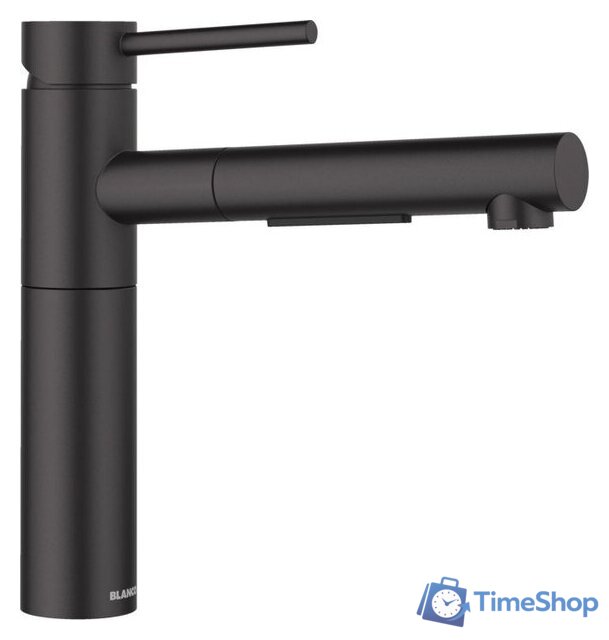 Смеситель Blanco Alta-S Ii 527553 (черный матовый) - Изображение №1 — Интернет-магазин Time-Shop