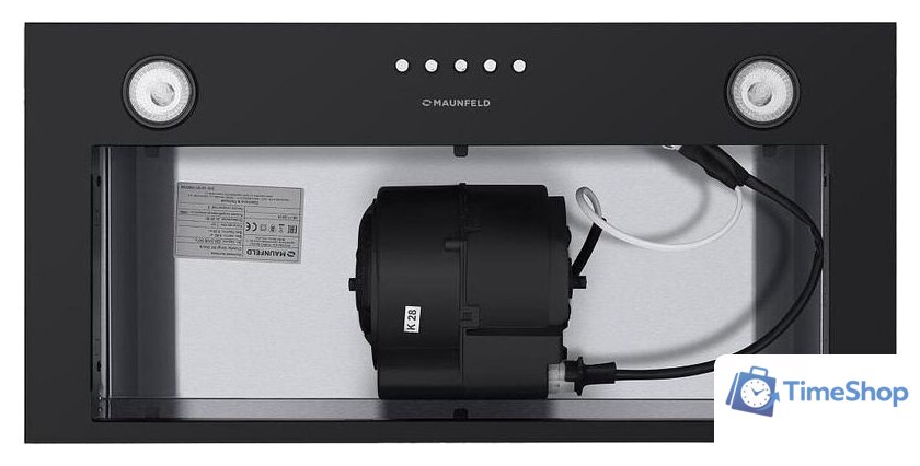 Кухонная вытяжка MAUNFELD Crosby Singl 5028 (черный) - Изображение №11 — Интернет-магазин Time-Shop