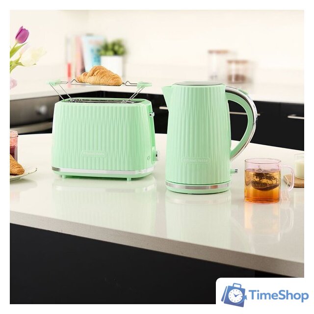 Тостер Russell Hobbs Eden 2 Slice Pistachio 27374-56 - Изображение №10 — Интернет-магазин Time-Shop