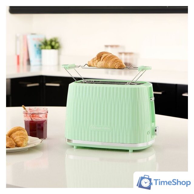 Тостер Russell Hobbs Eden 2 Slice Pistachio 27374-56 - Изображение №9 — Интернет-магазин Time-Shop