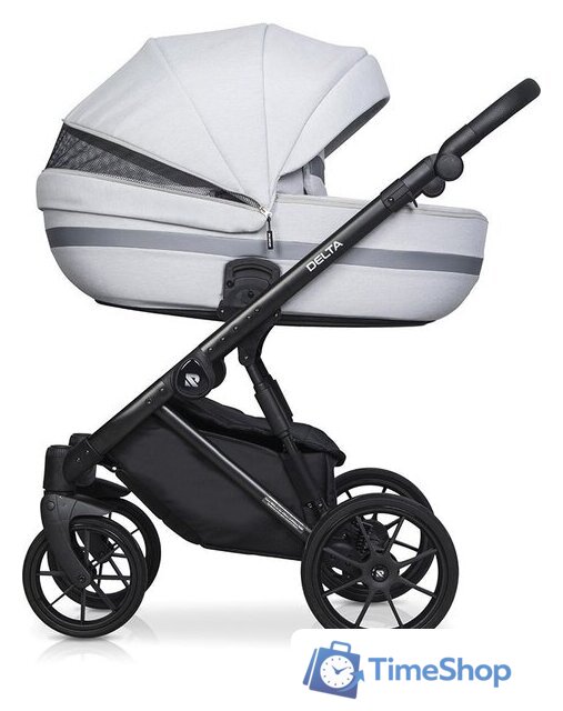 Универсальная коляска Riko Basic Delta (3 в 1, 01/grey fox) - Изображение №9 — Интернет-магазин Time-Shop