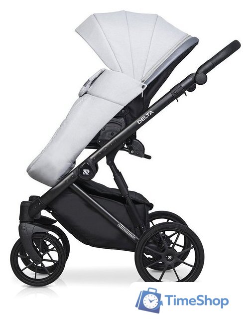 Универсальная коляска Riko Basic Delta (3 в 1, 01/grey fox) - Изображение №11 — Интернет-магазин Time-Shop