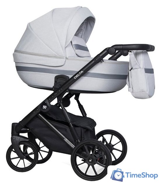 Универсальная коляска Riko Basic Delta (3 в 1, 01/grey fox) - Изображение №1 — Интернет-магазин Time-Shop